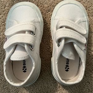 Superga white canvas size toddler 7
